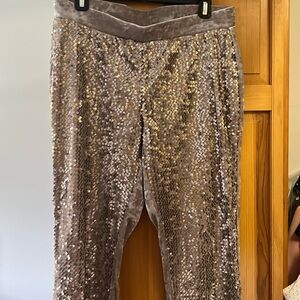 sequined pants